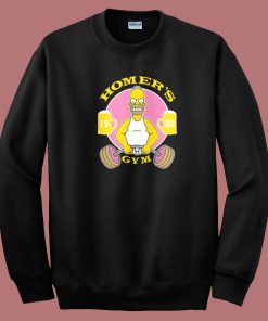 Homer Simpson Gym Sweatshirt