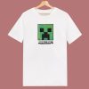Minecraft Creeper Face T Shirt Style