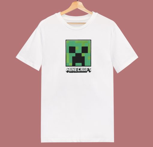 Minecraft Creeper Face T Shirt Style