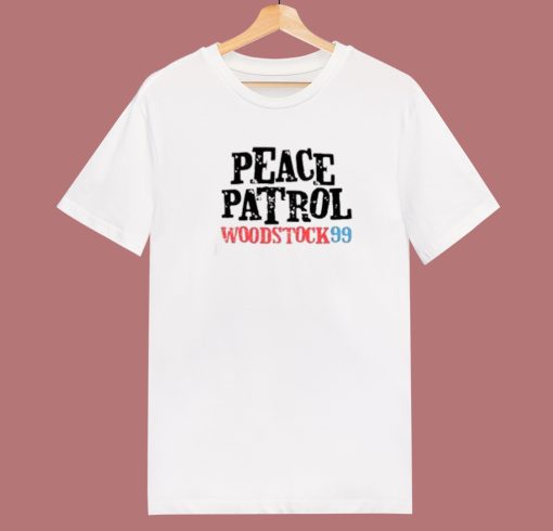 Peace Patrol Woodstock 99 T Shirt Style