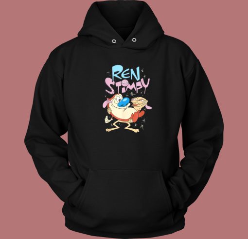 Ren And Stimpy Funny Cartoon Hoodie Style