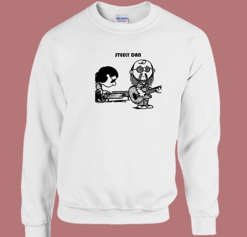 Steely Dan Peanuts Cartoon Sweatshirt