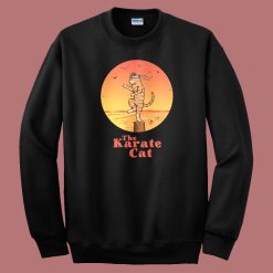 The Karate Cat Sweatshirt On Sale