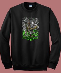 Wolf Knight Graphic Sweatshirt