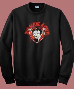 Betty Boop Zombie Love Sweatshirt