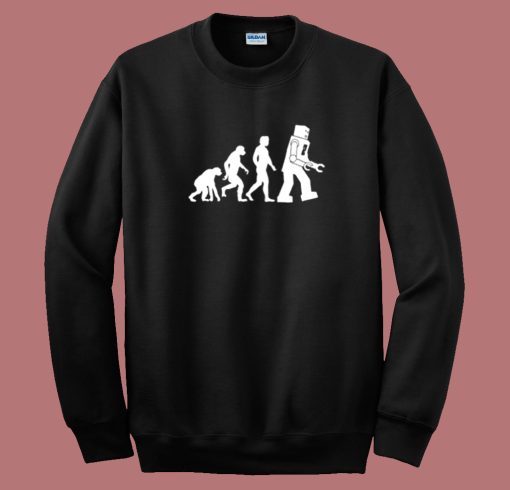 Big Bang Theory Robot Evolution Sweatshirt