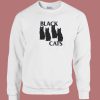Black Cats Flag Sweatshirt