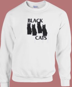 Black Cats Flag Sweatshirt