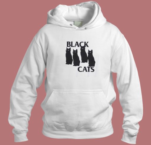Black Cats Flag Hoodie Style