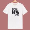 Black Cats Flag T Shirt Style