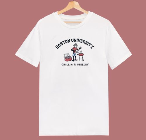 Boston University Chillin T Shirt Style