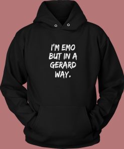 Im Emo But In A Gerard Way Hoodie Style