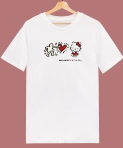 Keith Haring Hello Kitty T Shirt Style