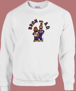 Los Angeles Lakers Bron And Ad Sweatshirt