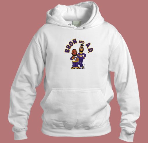 Los Angeles Lakers Bron And Ad Hoodie Style