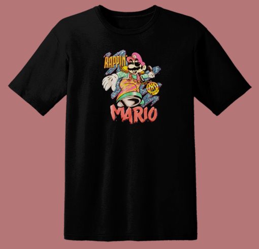 Rappin Super Mario T Shirt Style
