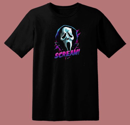 Scream Mask Ghostface T Shirt Style