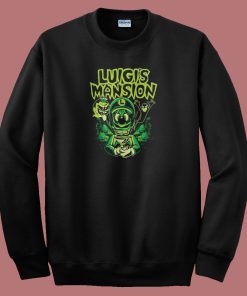 Sweet Screams Luigi Mansion Sweatshirt