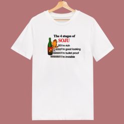 The 4 Stages Of Soju T Shirt Style