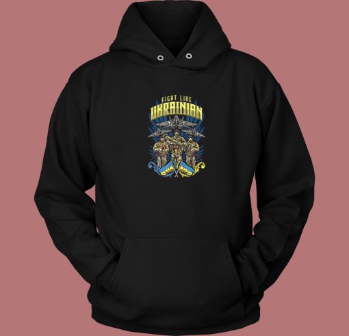 Ukraine Forces Support Warriors Hoodie Style