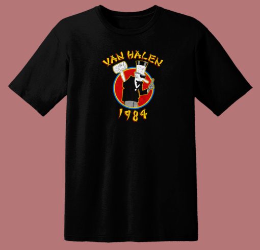 Van Halen 1984 Hammer Guy T Shirt Style
