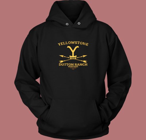 Yellowstone Dutton Ranch Arrows Hoodie Style