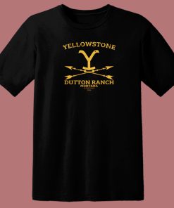 Yellowstone Dutton Ranch Arrows T Shirt Style
