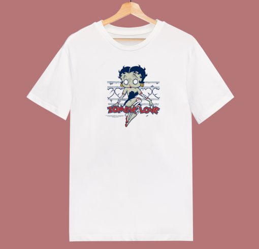 Zombie Love Betty Boop T Shirt Style