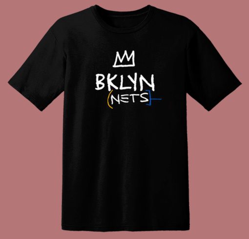 Brooklyn Nets Basquiat Crown T Shirt Style
