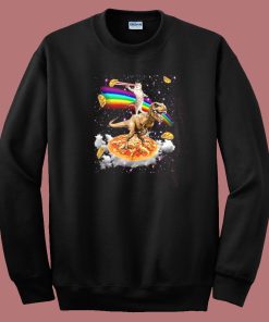 Galaxy Laser Eye Cat Sweatshirt
