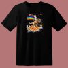 Galaxy Laser Eye Cat T Shirt Style