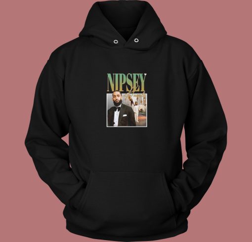 Nipsey Hussle Vintage 90s Hoodie Style