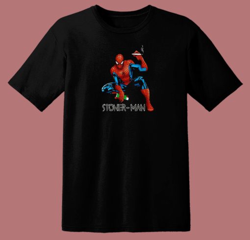 Spider Man Smoke Weed T Shirt Style