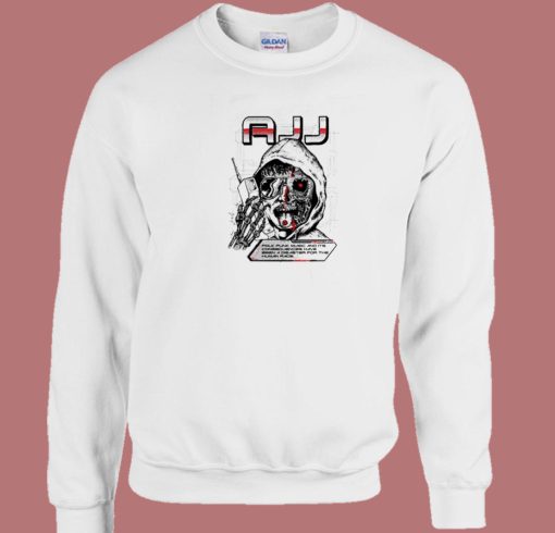 Uni Folk Punk Music 80s Sweatshirt