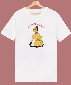 Bart Simpson Crack Kills 80s T Shirt Style