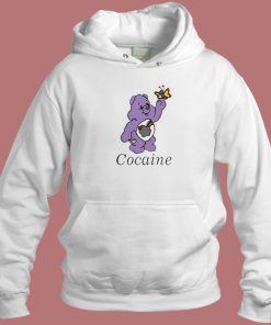 Cocaine Care Bear Hoodie Style
