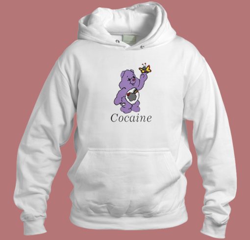 Cocaine Care Bear Hoodie Style