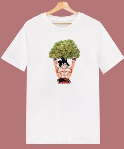 Dragon Ball Goku Weed T Shirt Style