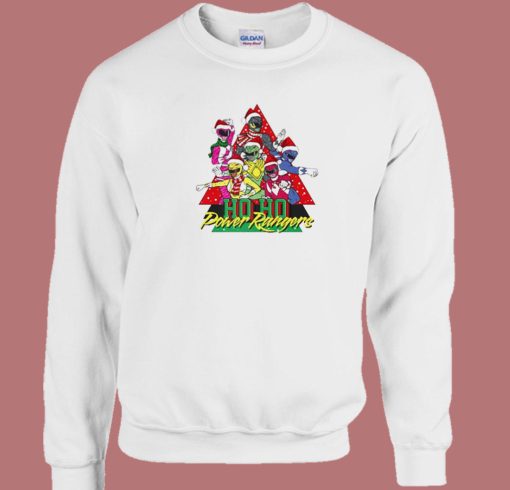 Ho Ho Power Rangers Sweatshirt