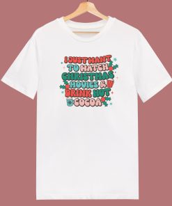 I Just Want To Watch Christmas 80s T Shirt Style