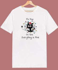 Im Fine Everyting Is Fine 80s T Shirt Style