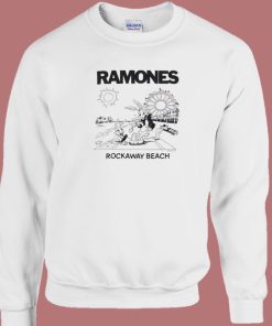 Ramones Rockaway Beach 80s Sweatshirt