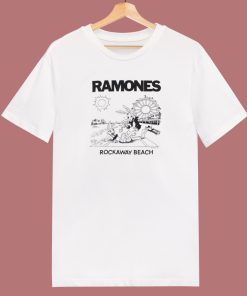 Ramones Rockaway Beach 80s T Shirt Style
