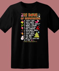 12 Days Of Dispatching Traffic T Shirt Style