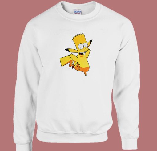 Bart Pikachu Funny Sweatshirt