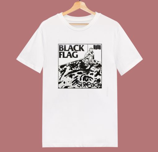 Black Flag Six Pack T Shirt Style