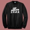 Black Sabbath Cat 80s Sweatshirt