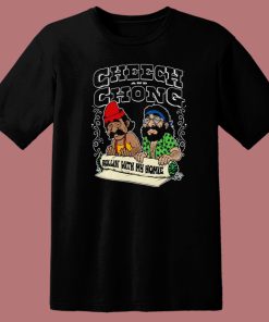 Cheech And Chong Rollin With Homie T Shirt Style