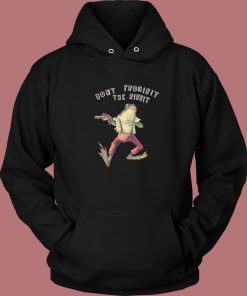 Dont Prohibit The Ribbit 80s Hoodie Style