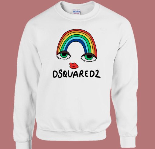 Dsquared2 Rainbow Herca Sweatshirt